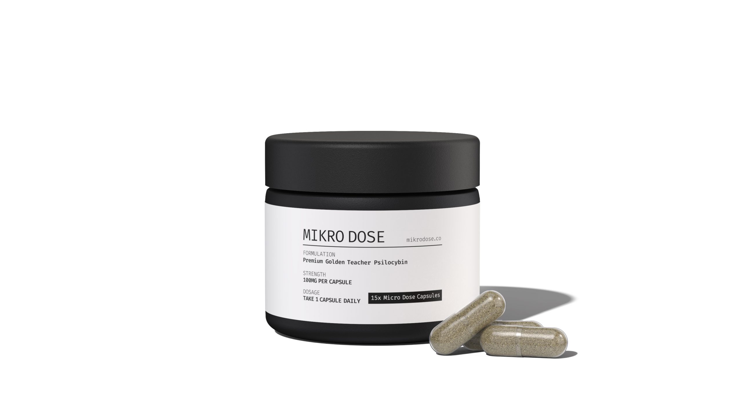 Mikro Dose - Microdose Psilocybin Capsules