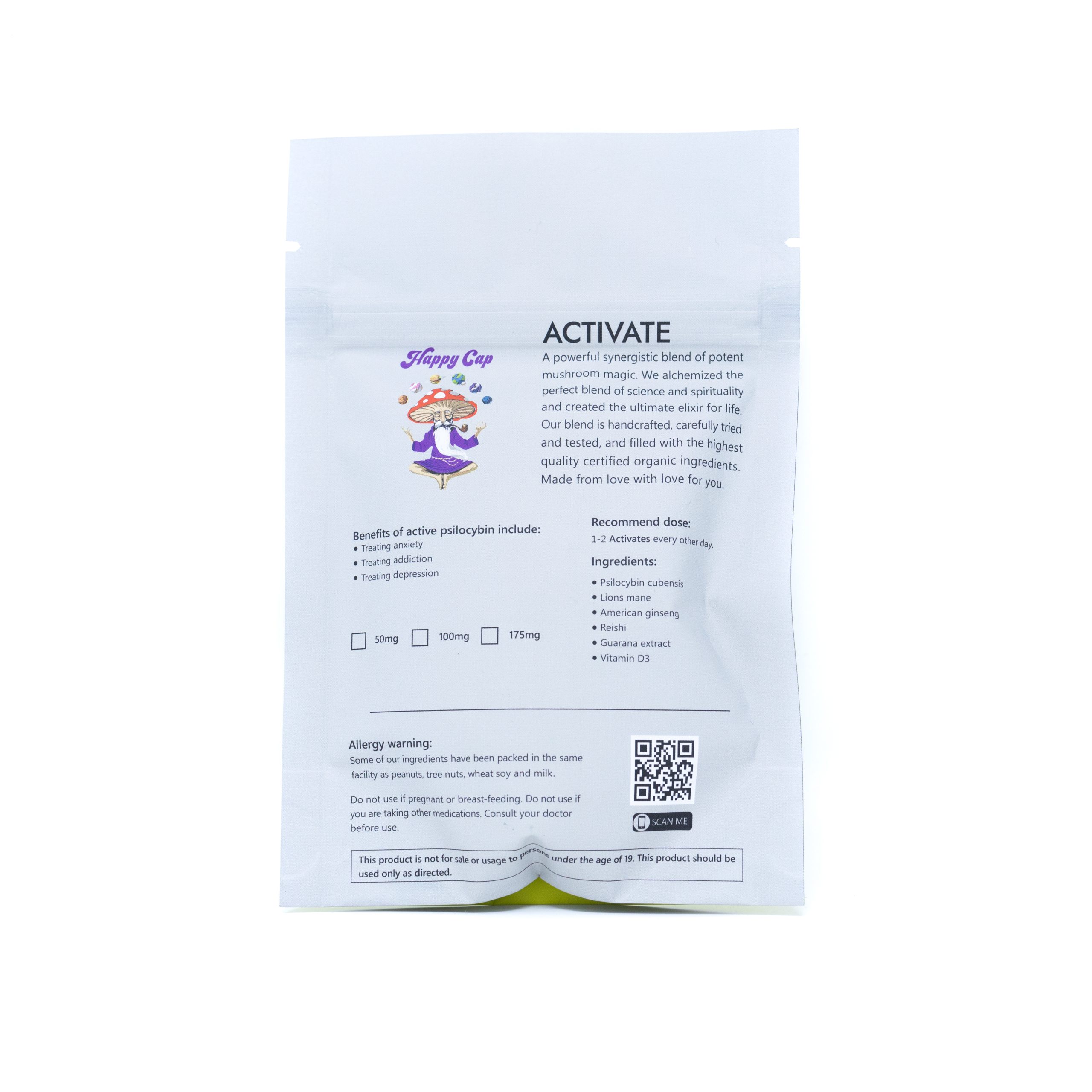 Happy Cap – Activate Blend (6x110mg) - Image 2
