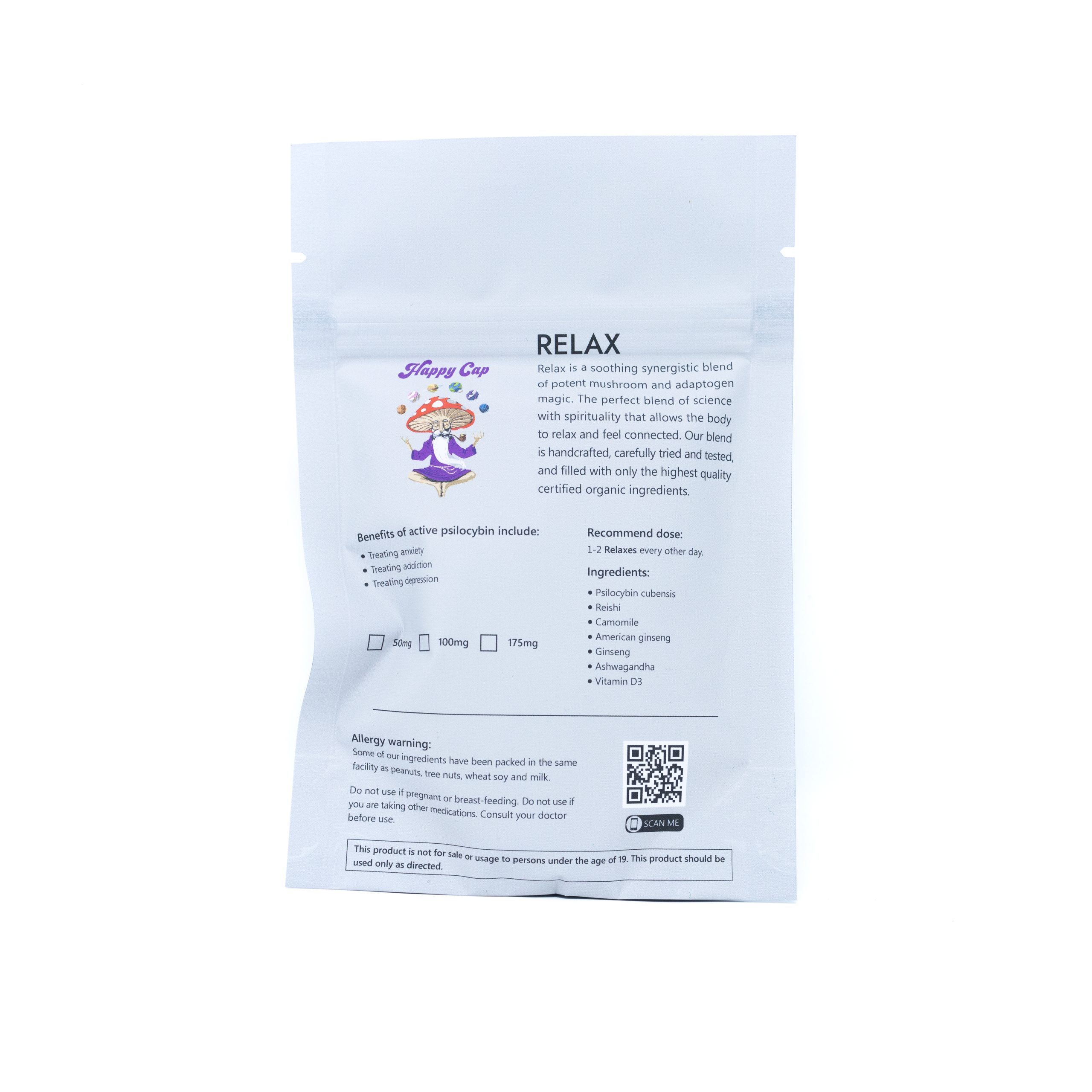 Happy Cap – Relax Blend (6x110mg) - Image 2
