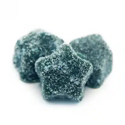 Euphoria Psychedelics Mushroom Edibles – Blue Raspberry Sour Stars 3000mg - Image 2