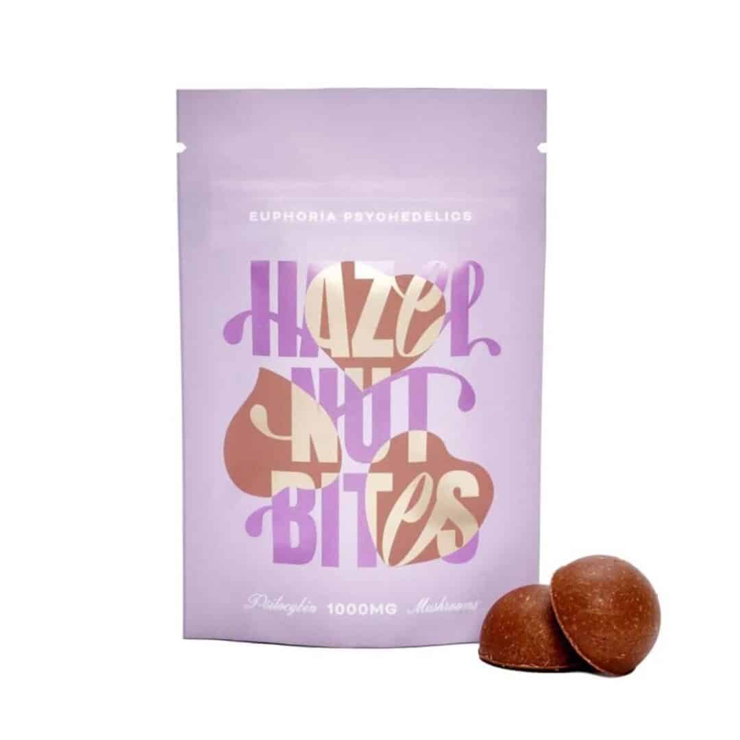 Euphoria Psychedelics – Hazelnut Bites (1000mg)