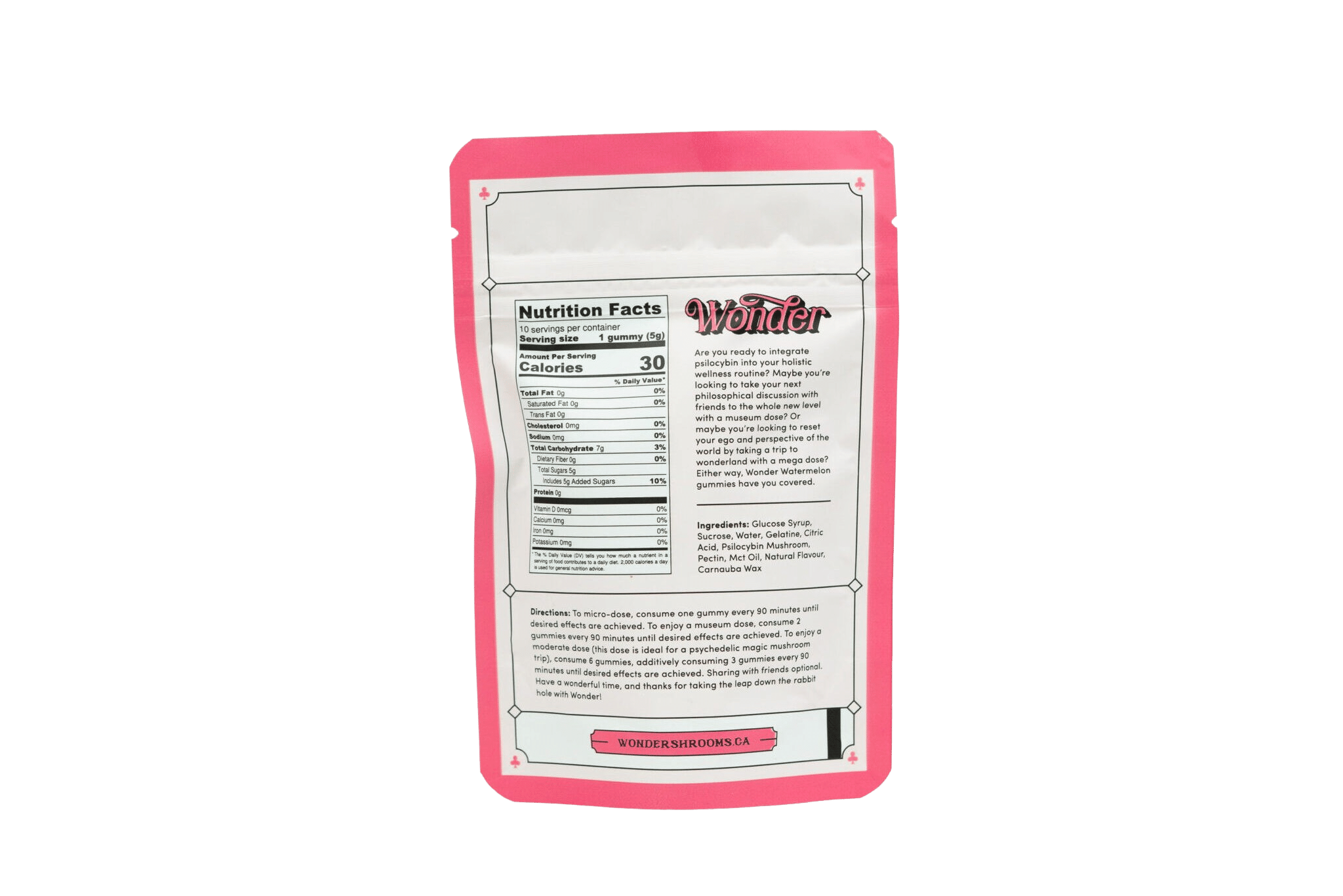 Wonder Mushroom Infused Edibles – Watermelon Gummies (3000mg) - Image 2
