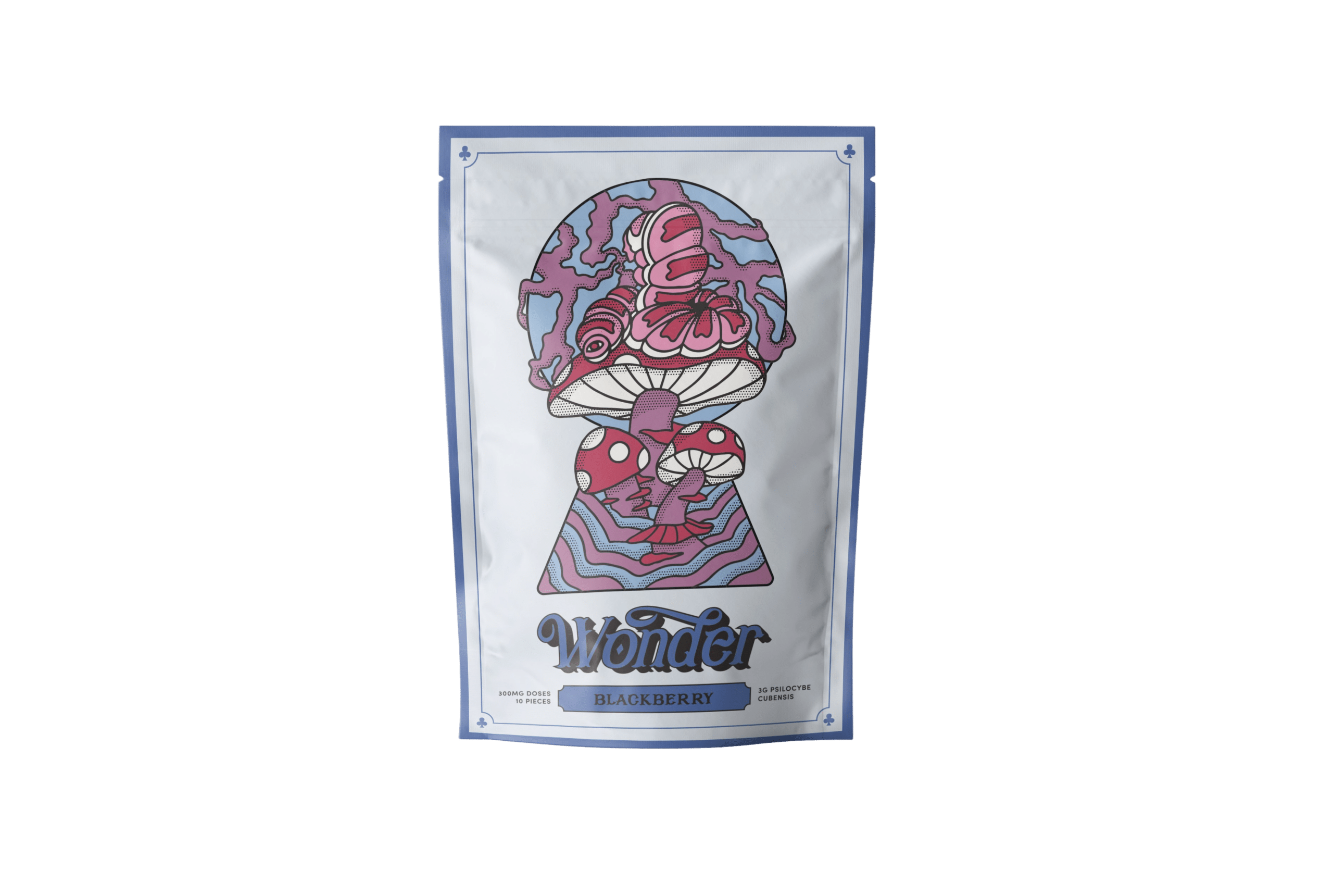 Wonder Mushroom Infused Edibles – Blackberry Gummies (3000mg)