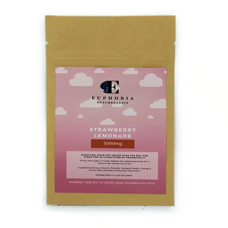 Euphoria Psychedelics – Strawberry Lemonade Tea (3000mg)