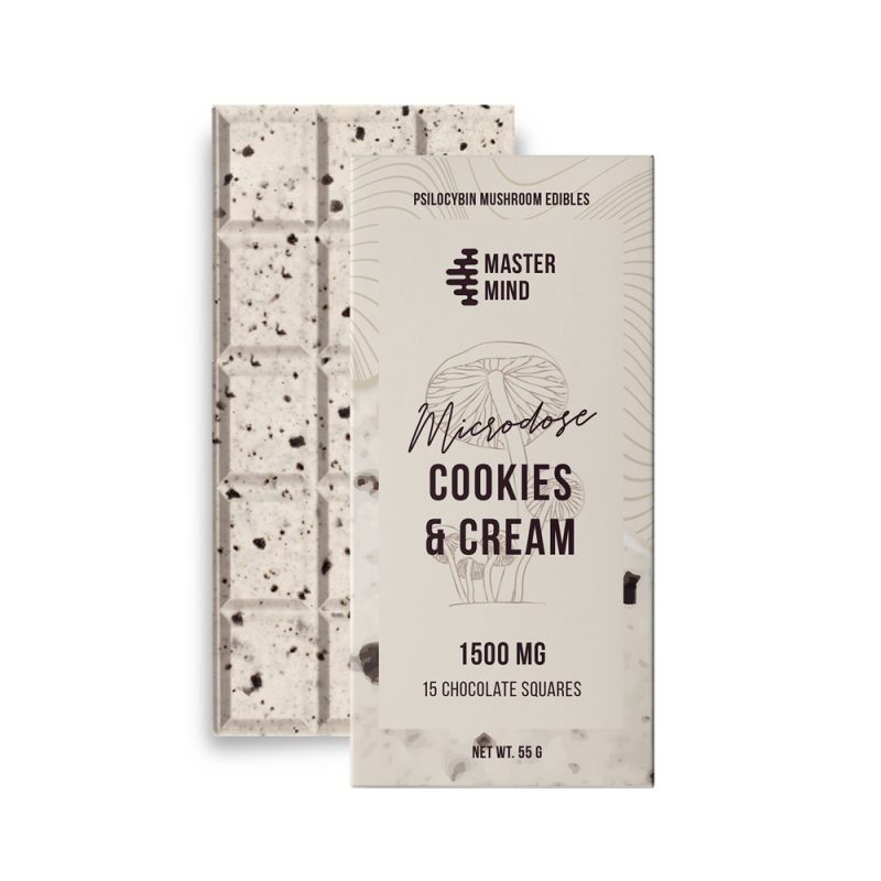 Mastermind - Cookies & Cream Chocolate Bar (1500mg)