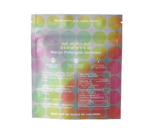 MOONS Psilocybin Gummies – Mango (3000mg) - Image 2