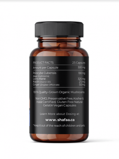 Shafaa – Cognition Microdosing Capsules (2500mg) - Image 2