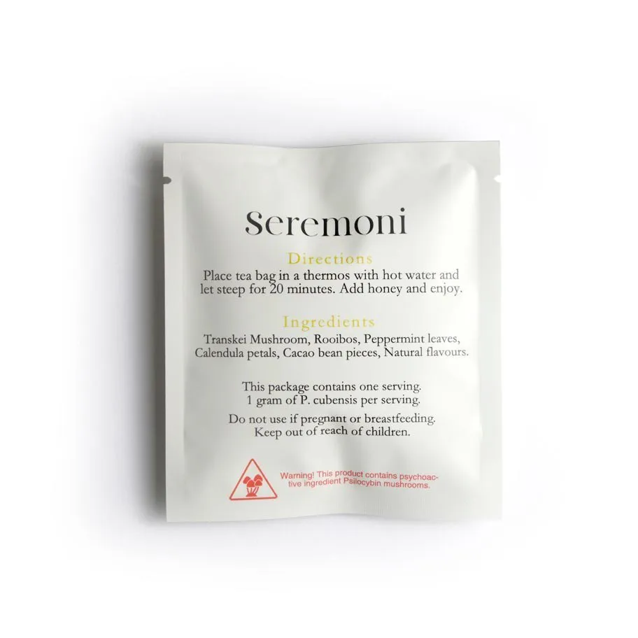 Seremoni Psilocybin Tea – Mint Chocolate (1000mg) - Image 2