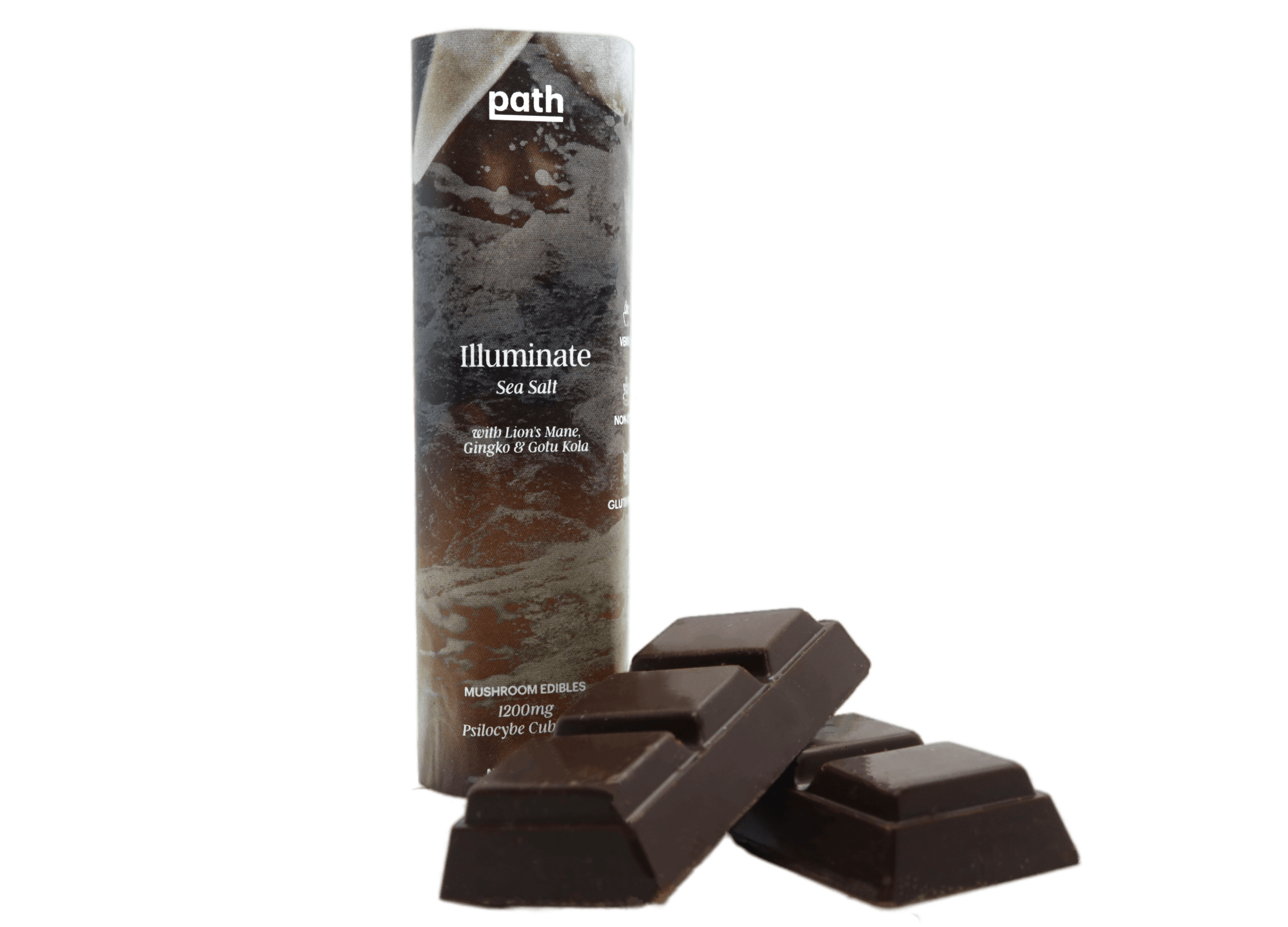 Path - Illuminate Sea Salt Chocolate Bar (1200mg)