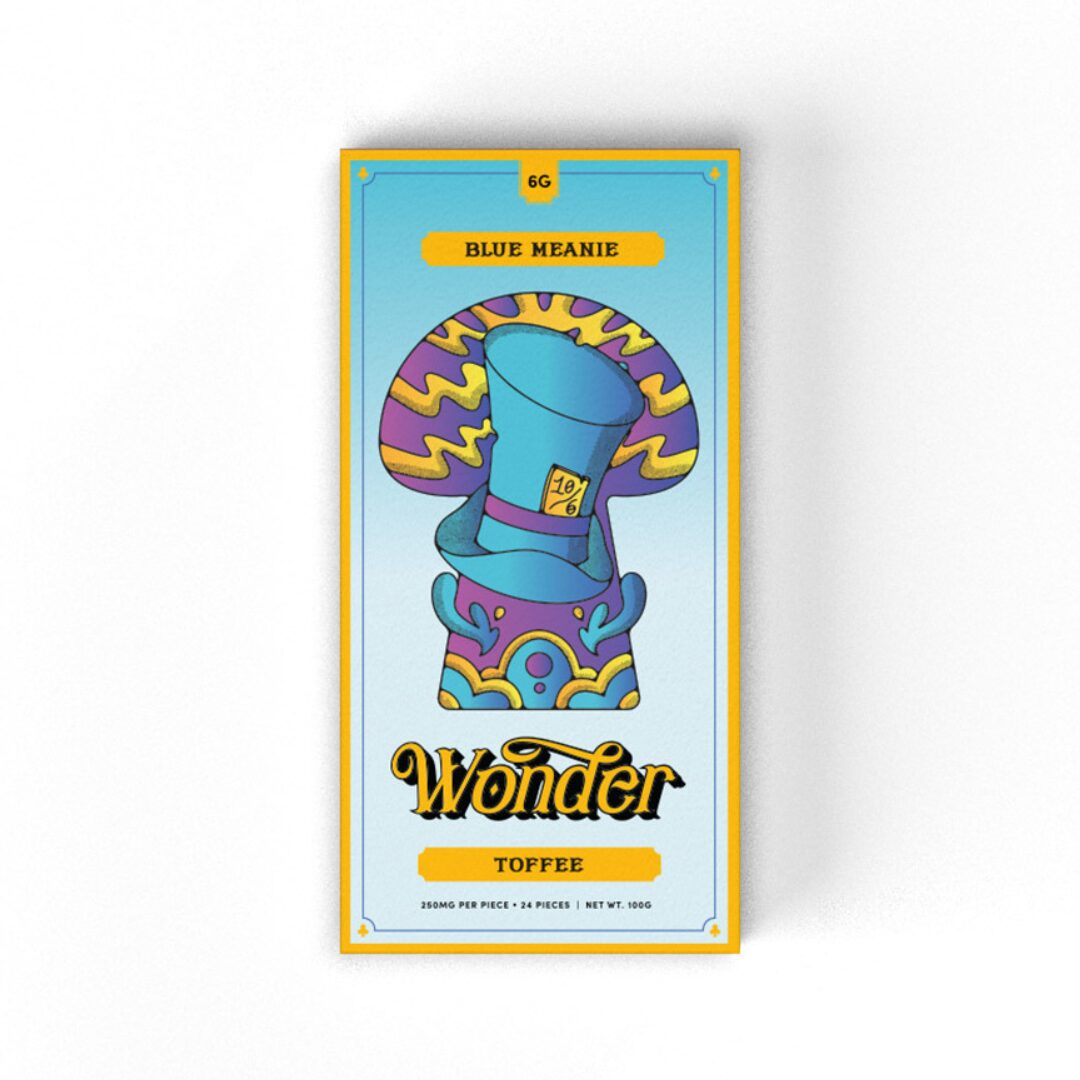 Wonder Psilocybin Chocolate Bar – Toffee (6000mg)